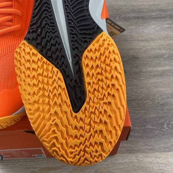 Nike Precision VII 7‎ Men Orange Men Basketball Hoopers Shoes FN4322-800 Sz 7 main image 9